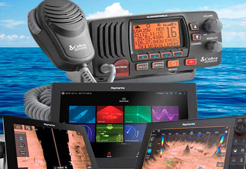 Instalación de GPS, emisoras VHF, antenas, sondas, pilotos automáticos para barcos en barcelona