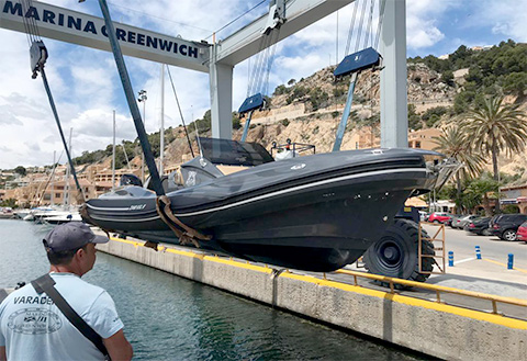 transporte de embarcaciones semirrigidas en barcelona